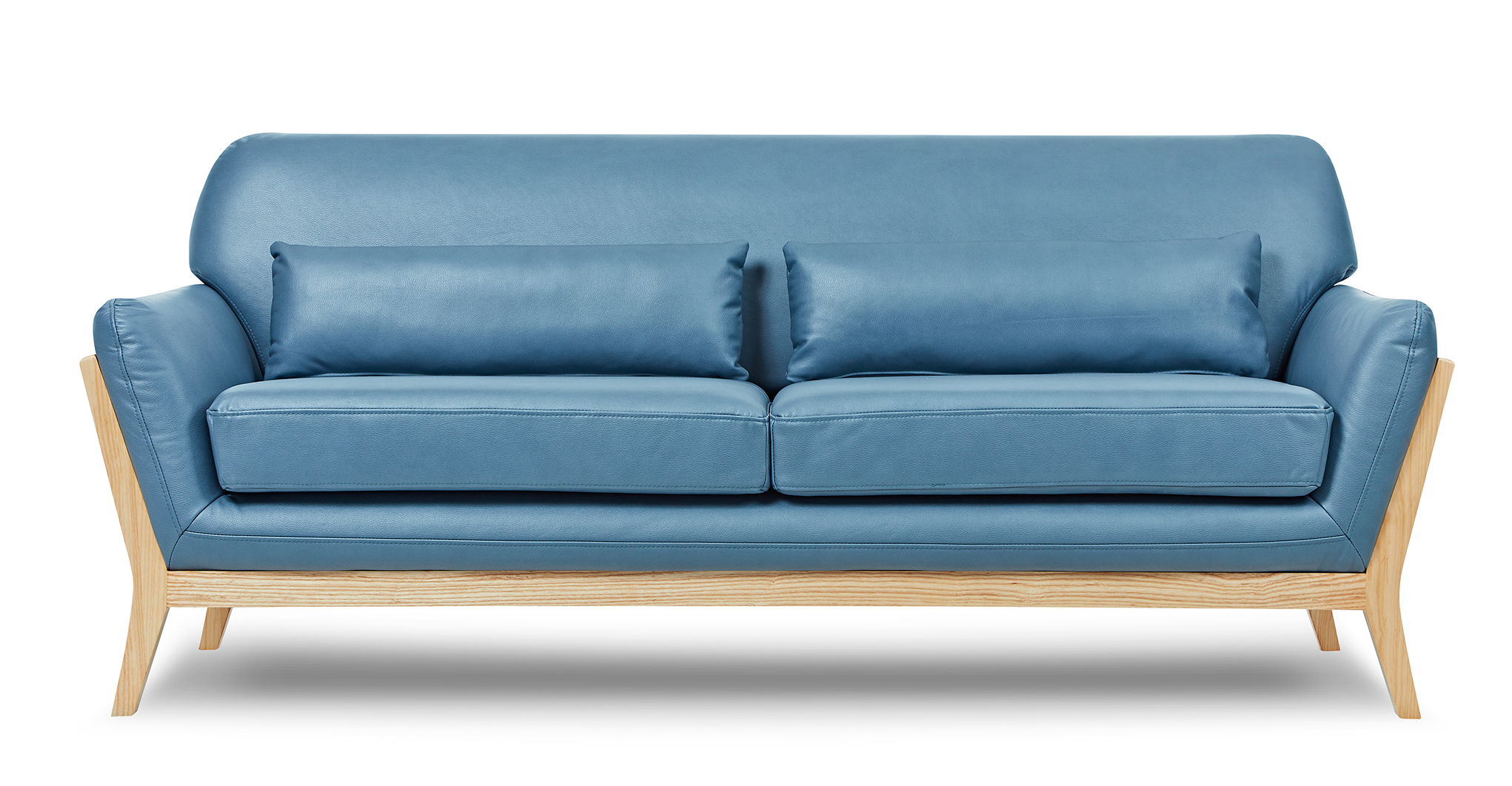 西雅圖_紳士瓦藍_科技皮革三人沙發_seattle_tile blue_3_seater_sofa01