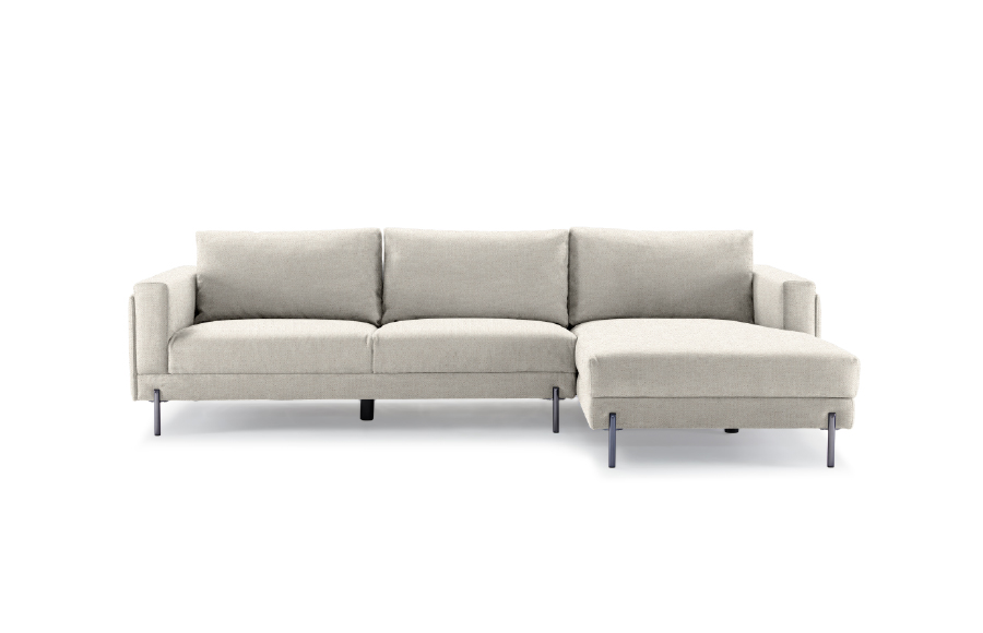 AJ2 │ 維斯比 │絢暖白│ L型沙發(couch左)-283cm