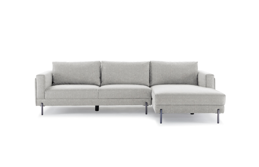 AJ2 │ 維斯比 │迷霧灰│ L型沙發(couch左)-283cm