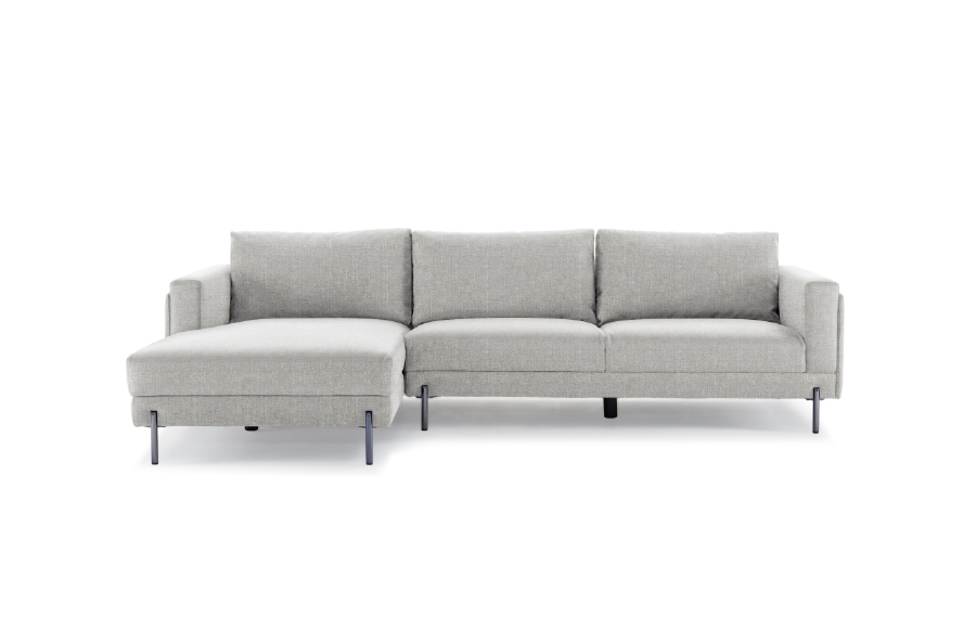 AJ2 │ 維斯比 │迷霧灰│ L型沙發(couch右)-283cm