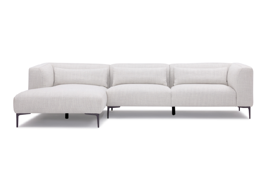 AJ2 │ 圖爾庫 │絢暖白│ L型沙發(couch右)-310cm