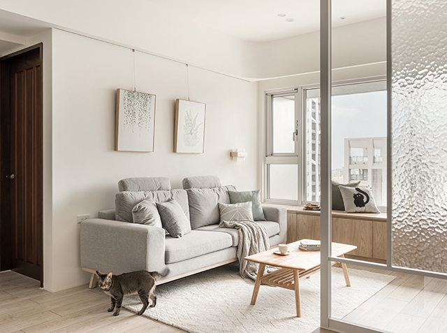 AJ2 Co-Living Sofa | Ultra tech 高效能貓抓布 | 一張與毛孩優雅共活的沙發